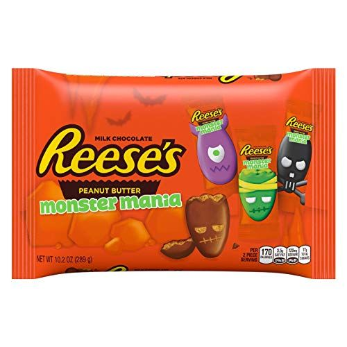 reese's peanut butter monster mania best new halloween candy