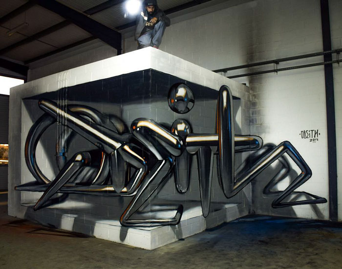 signature graffiti object transformations bus artist odeith