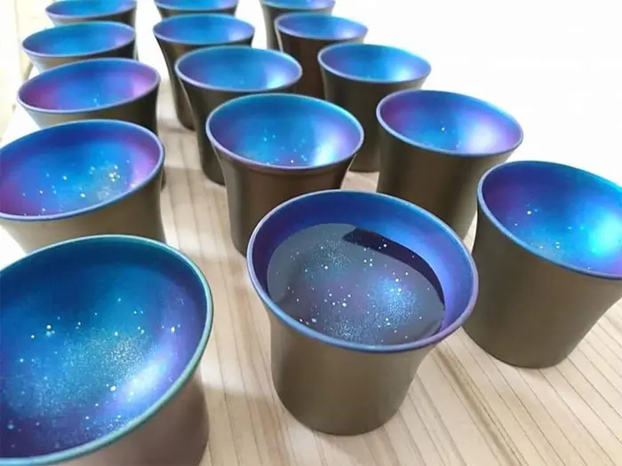 similar samples galaxy sake cup design