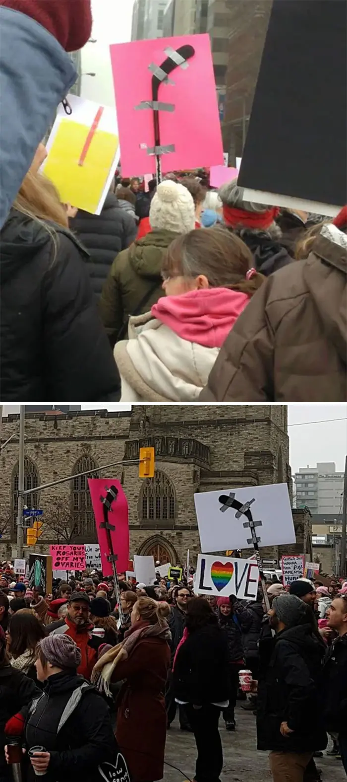 their kind of protest funny meanwhile in canada pictures