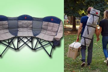 3-person folding chair
