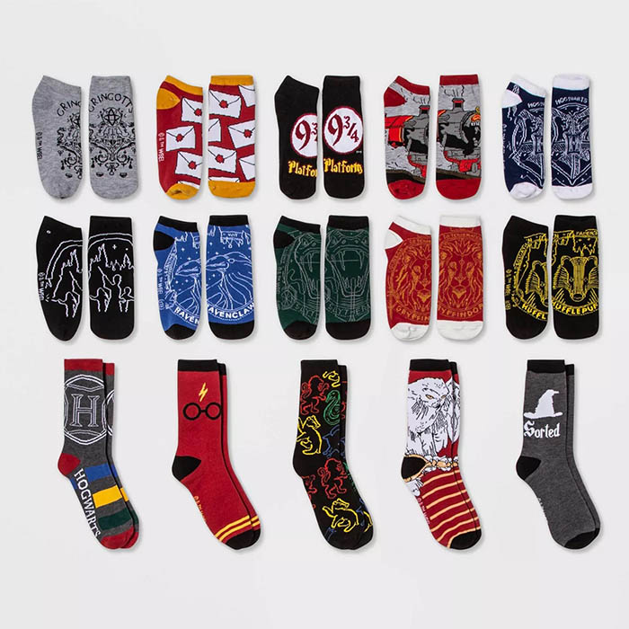 Harry Potter Sock Advent Collection