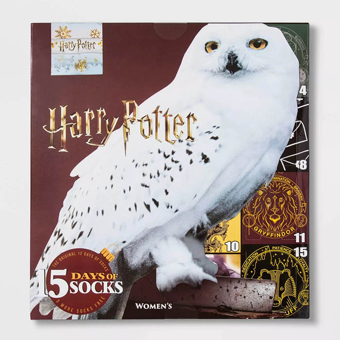 Harry Potter Sock Advent Calendar Owl