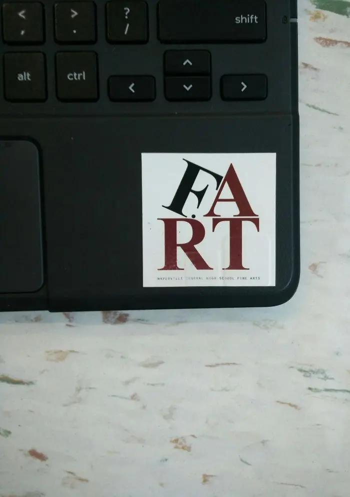 bad school designs fart logo