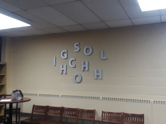 bad school designs high school scrambled letters