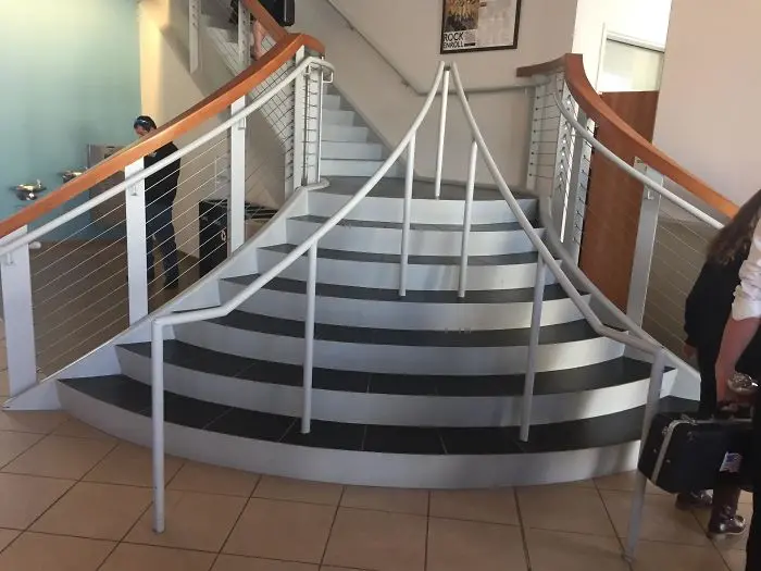 bad stair designs college
