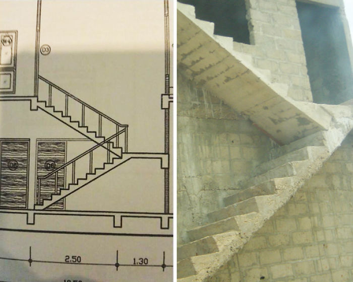 bad stair designs execution fail