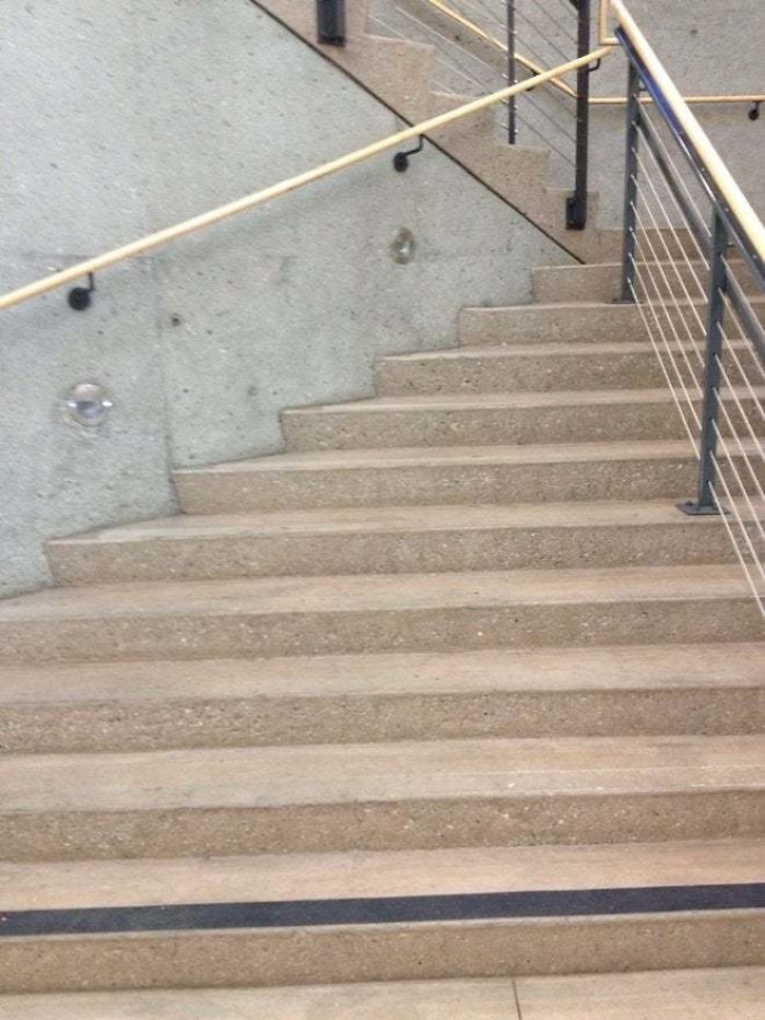 bad stair designs school