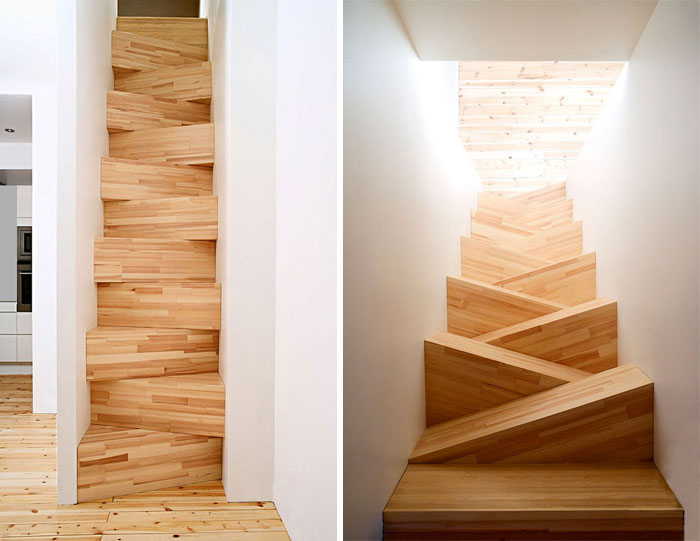 bad stair designs sloping steps