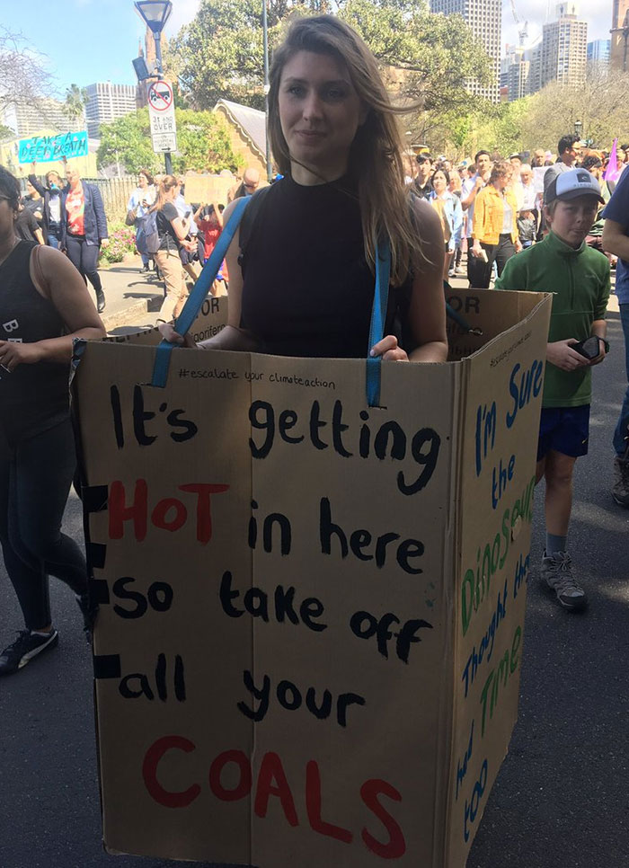 best climate strike signs take off all your coals