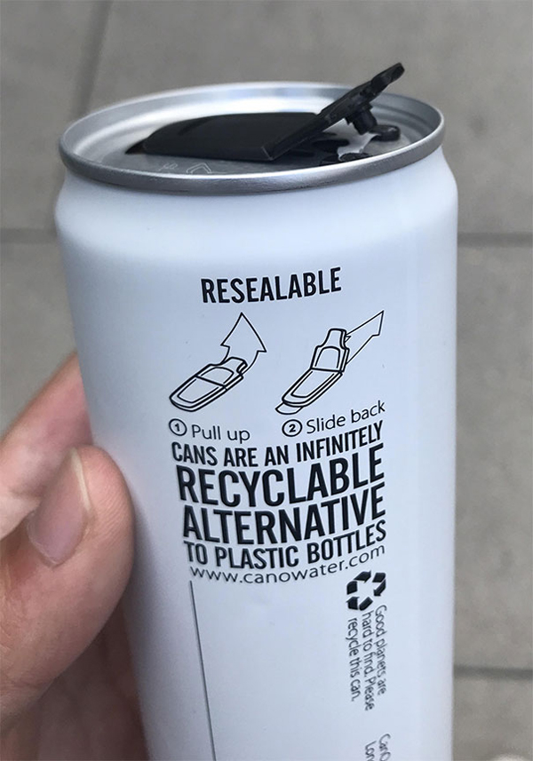 clever eco-friendly ideas resealable can