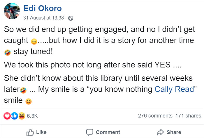 edi okoro funny marriage proposal perfest moment post