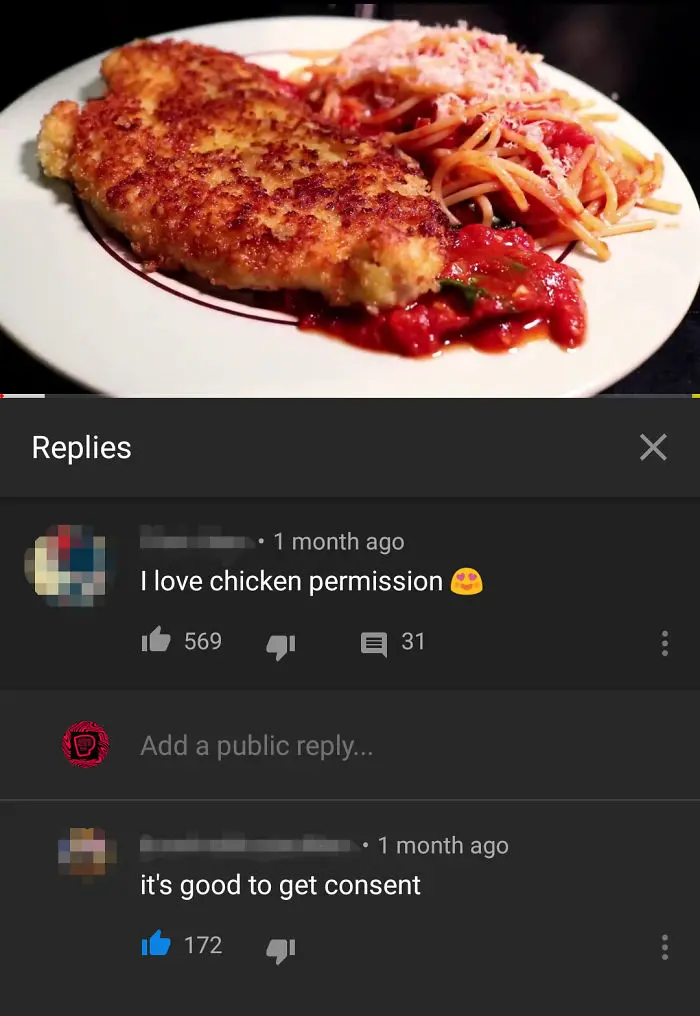funny mispronouncing words chicken permission