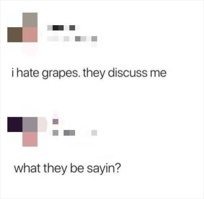 funny mispronouncing words discussing grapes