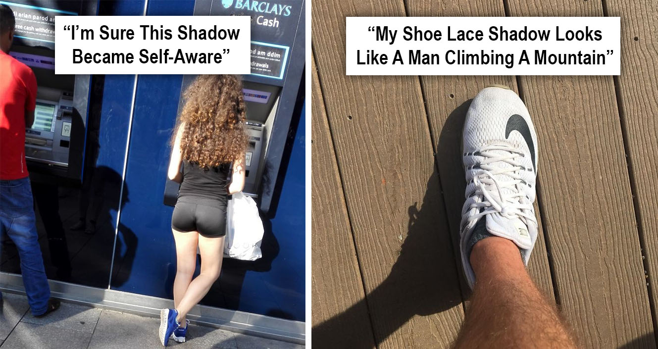 30 People Share Surprising Shadow Illusions That Made Them Look Twice