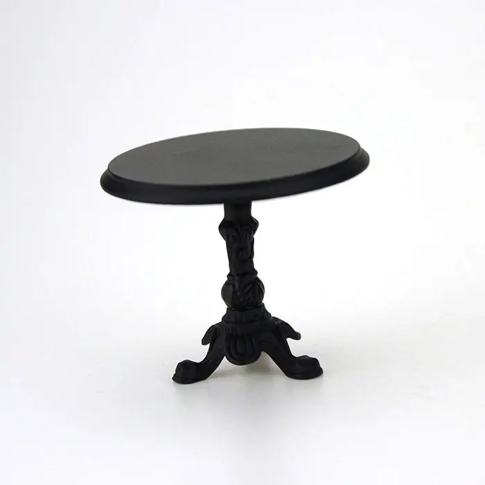 miniature black table