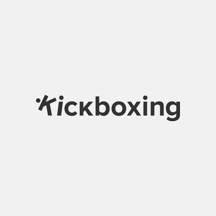 mustafa omerli creative logo designs kickboxing