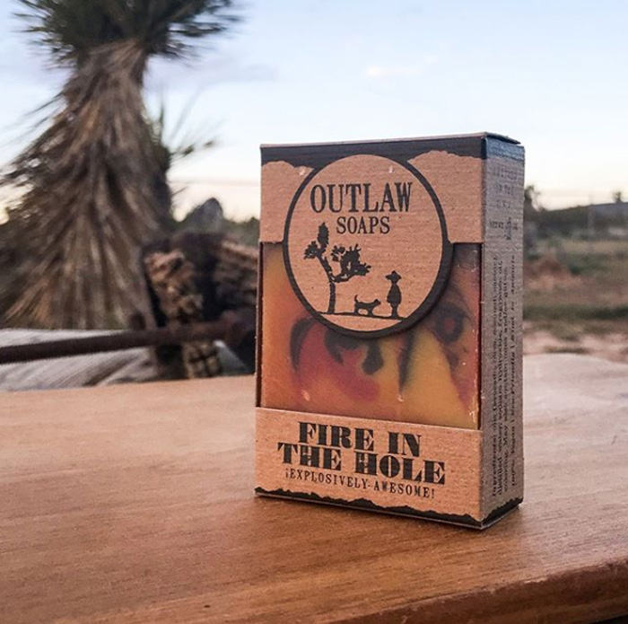 outlaw soaps fire in the hole bar soap