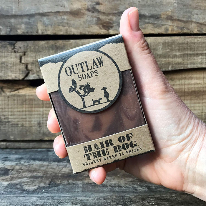 outlaw soaps manly soap hair of the dog