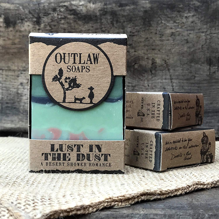 outlaw soaps manly soap lust in the dust