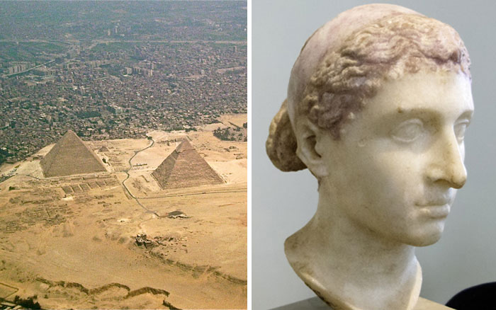 reddit interesting facts pyramids cleopatra