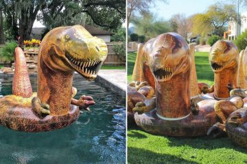 t-rex pool float