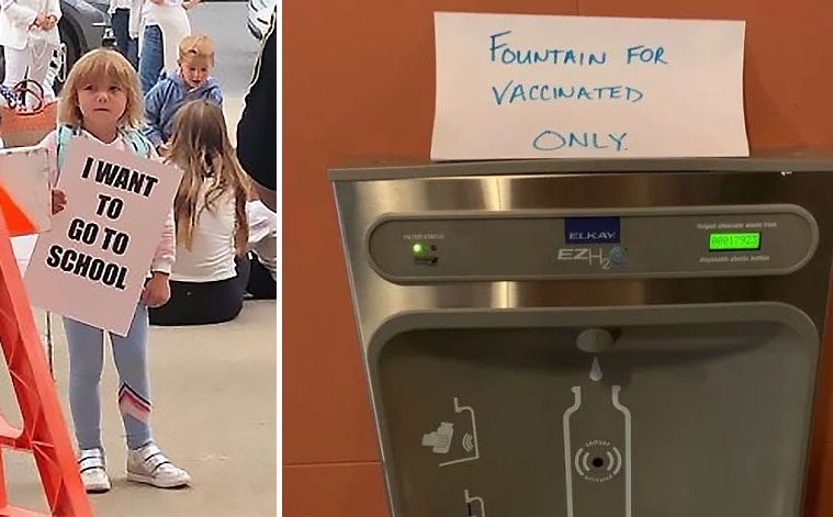 unvaccinated children school ban