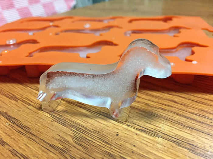 wiener dog ice cube mold amazon
