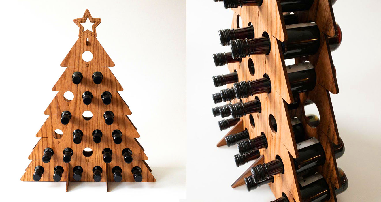 This Wine Bottle Advent Calendar Is The Perfect Way To Countdown To 
