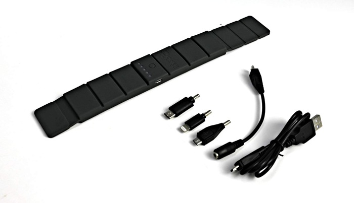 wrist power bank battery charger cables