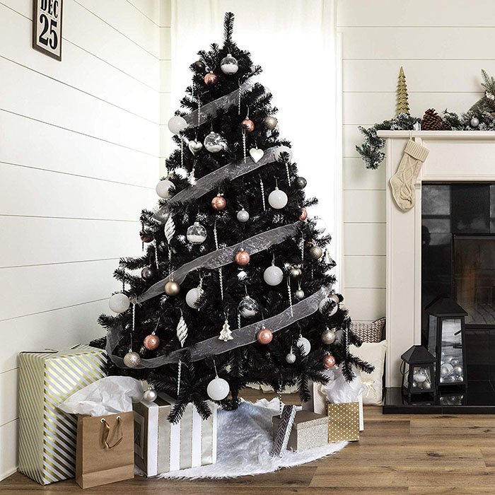 Black Christmas Tree for Christmas