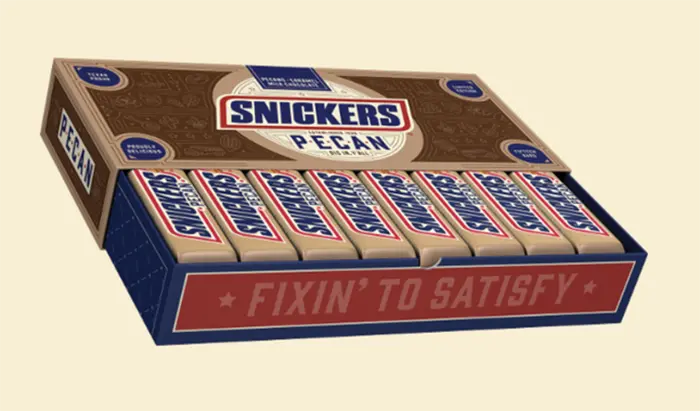 Box of 15 Snickers Pecan Bars