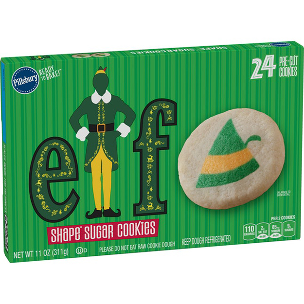 Buddy The Elf-Themed Sugar Cookie 