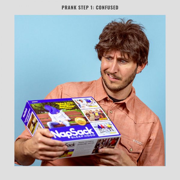 The Nap Sack Sleep Hood Lets You Take A Nap Anytime, Anywhere