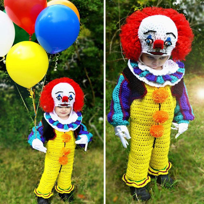 Crochet Pennywise Costume