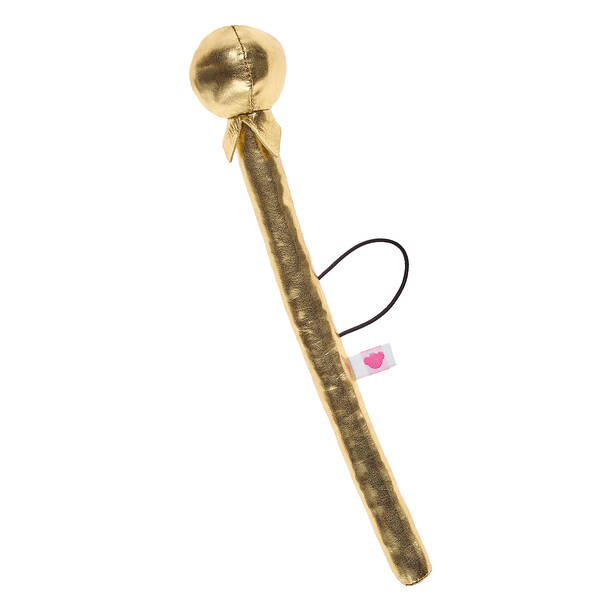 Disney Maleficent Gold Plush Scepter by Build-A-Bear