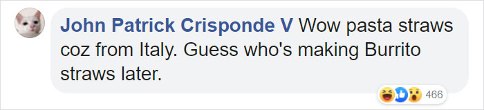 John Patrick Crisponde V Facebook Comment