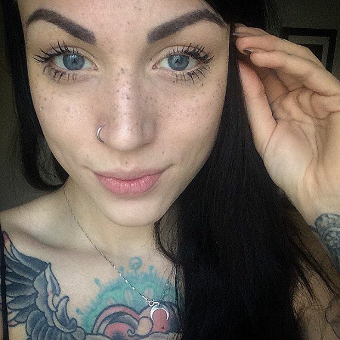 Tattoos That Incorporate Freckles  She So Healthy