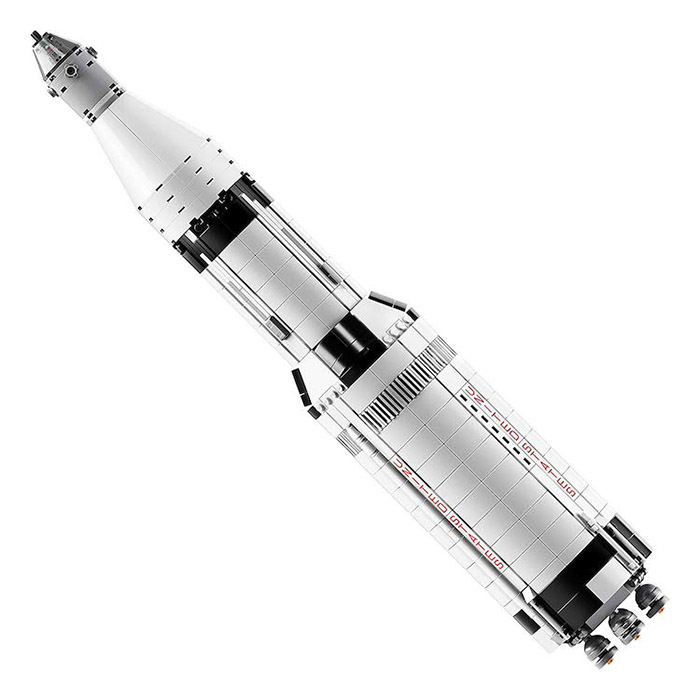 NASA Apollo Saturn V LEGO Set Removable Rocket Pieces