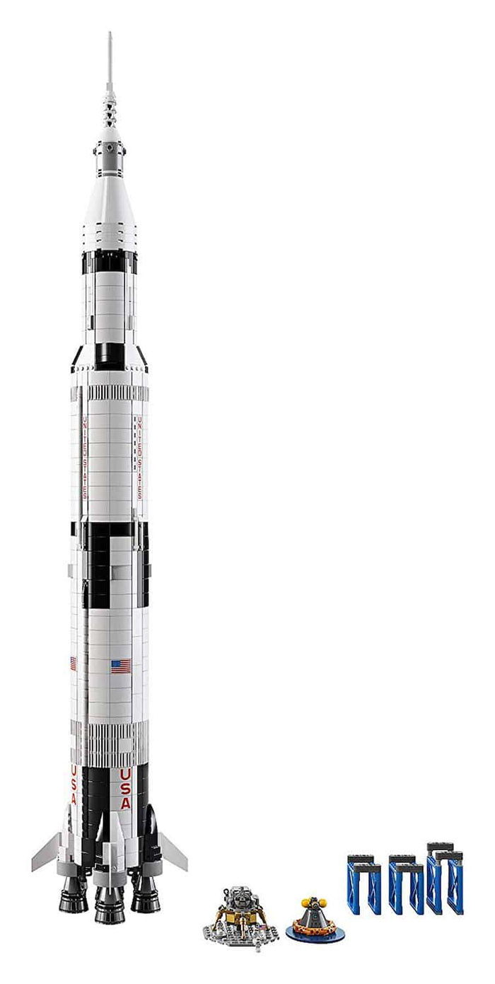 NASA Apollo Saturn V LEGO Set Rocket