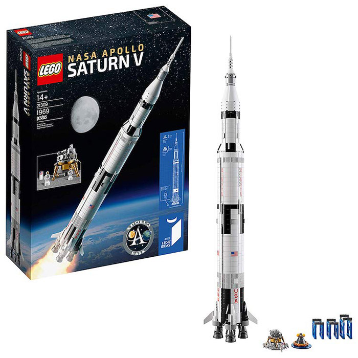 NASA Apollo Saturn V LEGO Set
