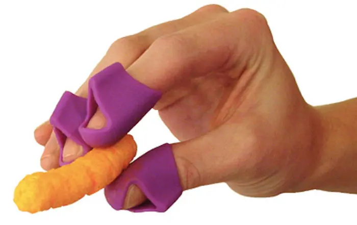 Purple Finger Food Protector