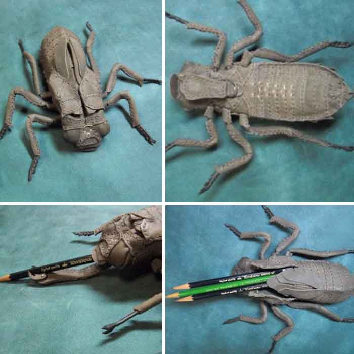 amaheso creature-inspired handbags lice