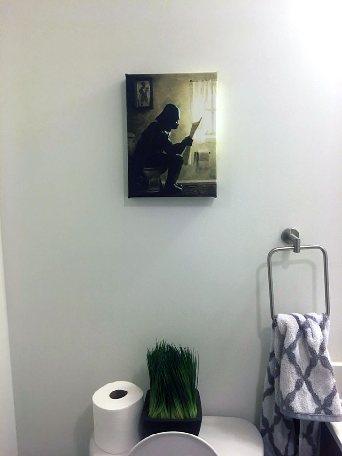 boyfriends and husbands jokes darth vader toilet