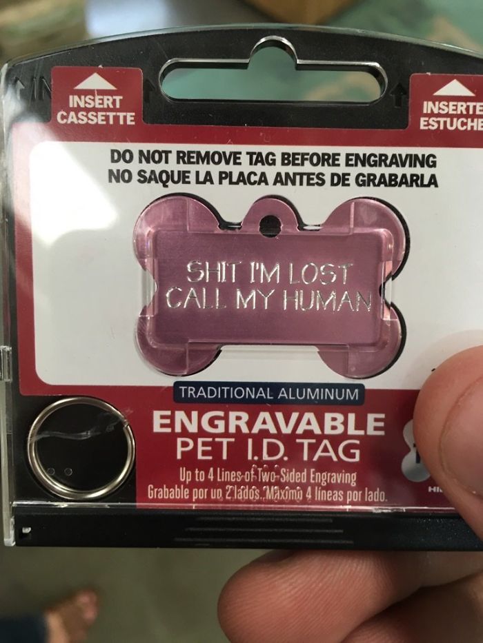 boyfriends and husbands jokes dog tag engraving