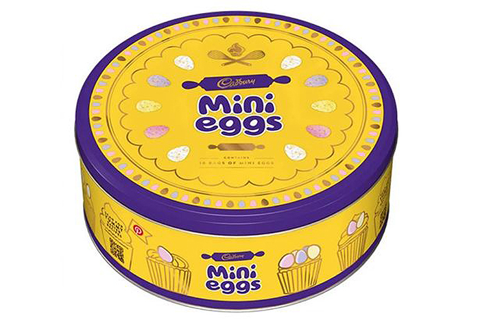 cadbury mini eggs tin