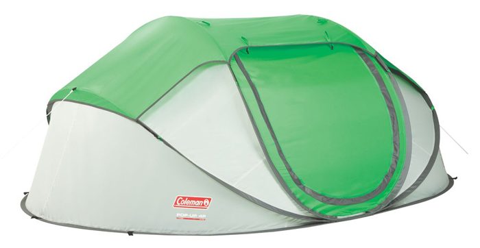 coleman 4-person pop-up tent