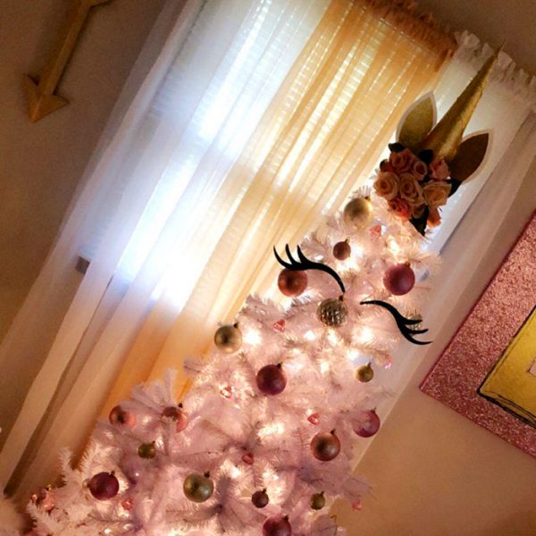Unicorn Trees Are This Year's Trend Making Christmas Even More Magical