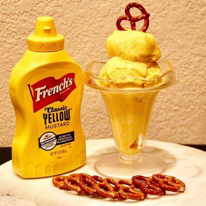 frenchs classic yellow mustard ice cream