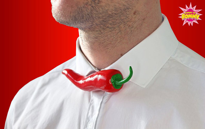 hot pepper bow tie
